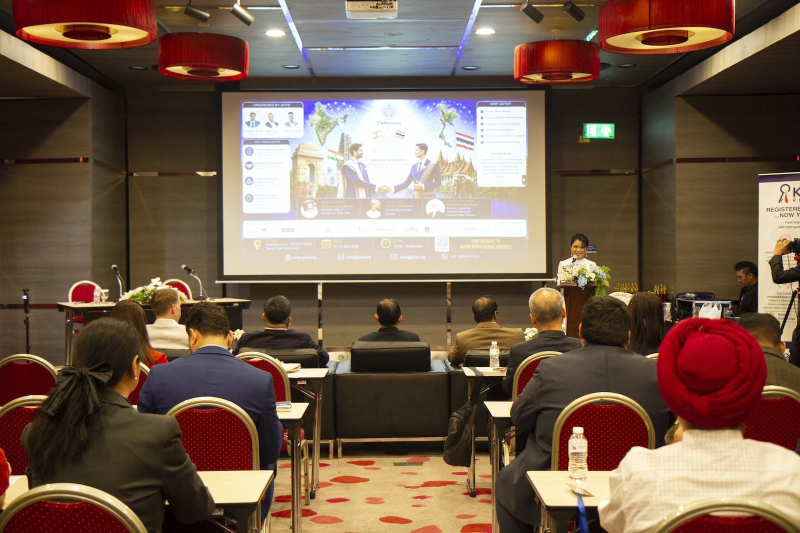 GVTO global trade delegation and event moment