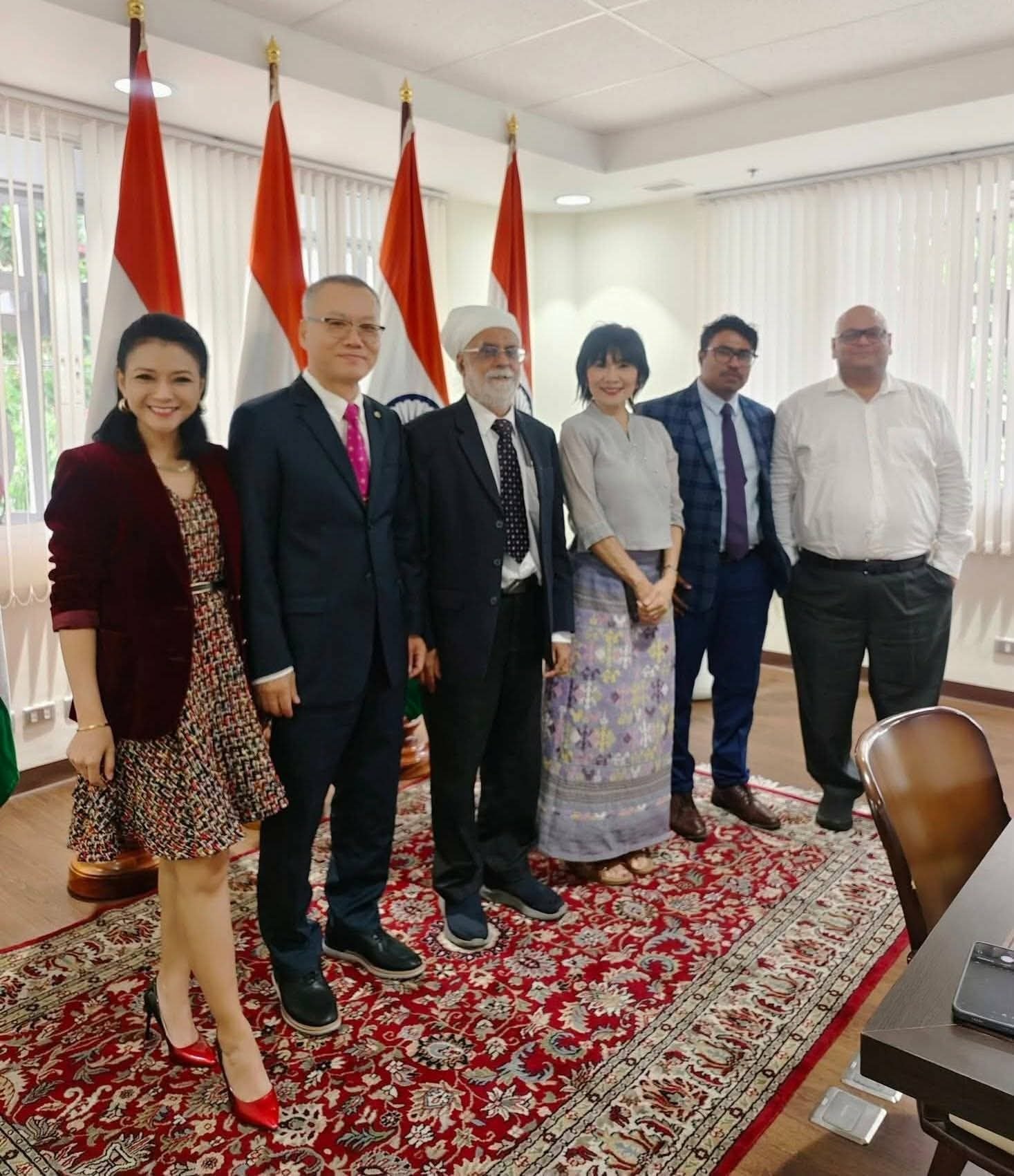 GVTO Meets Indian Ambassador to Thailand to Strengthen Bilateral Business Cooperation