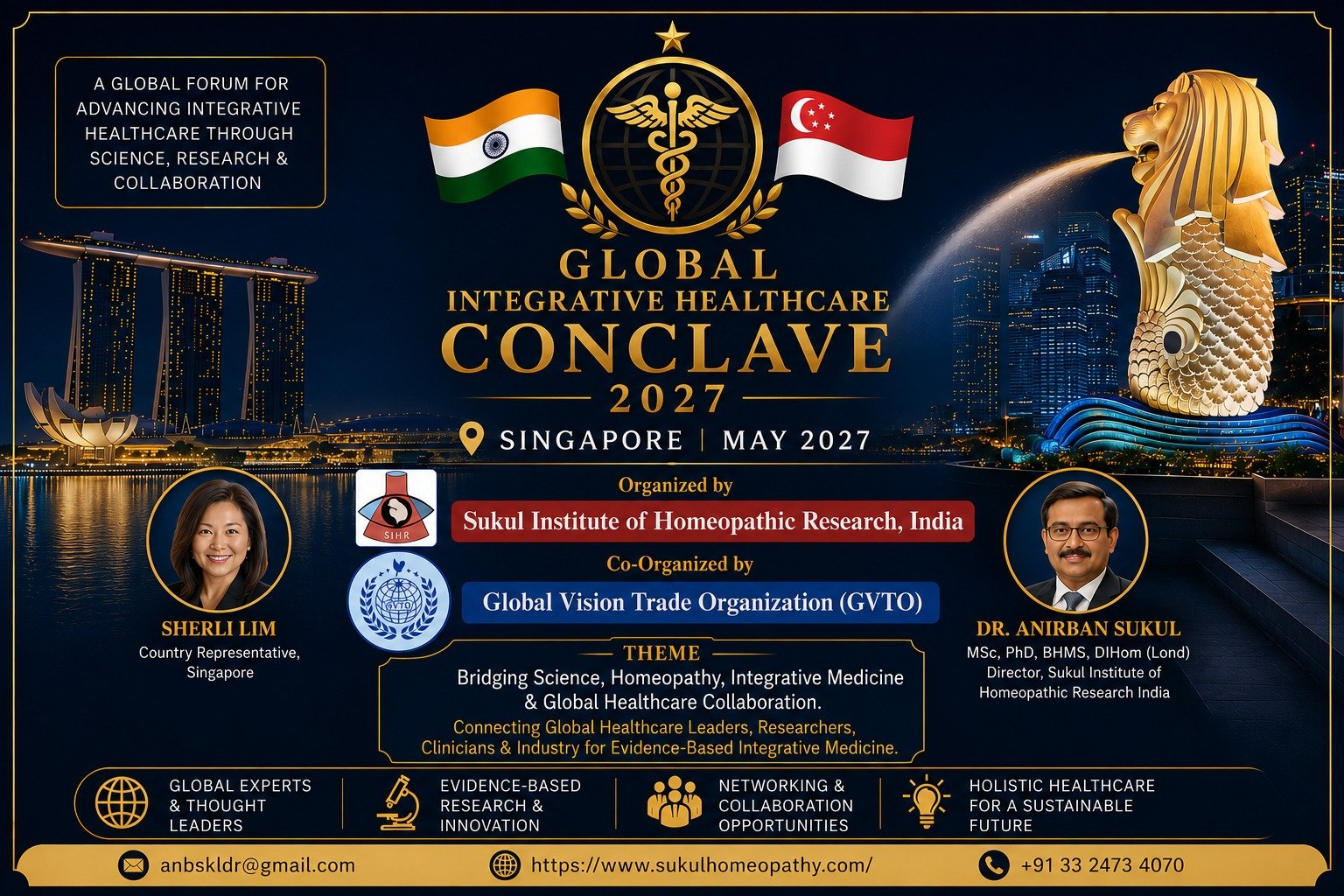 Global Homeopathy and Integrative Healthcare Conclave 2027 preparation announcement